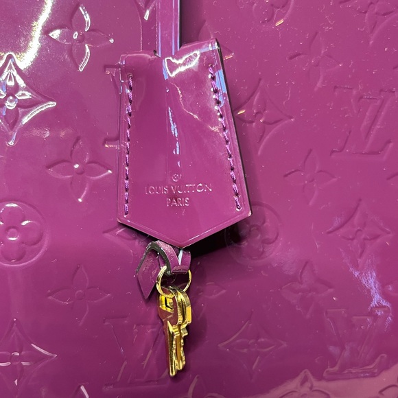 Louis Vuitton Limited Edition Vernis Alma GM Satchel in Amethyst Very rare color - Picture 5 of 14